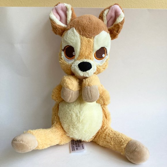 Disney Parks Baby Bambi Deer Plush Stuffed Animal Babies 11" Disneyana - Picture 1 of 12